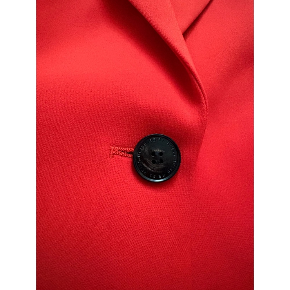 REISS Maia Single Breasted Blazer Red Size 6 - Picture 7 of 12